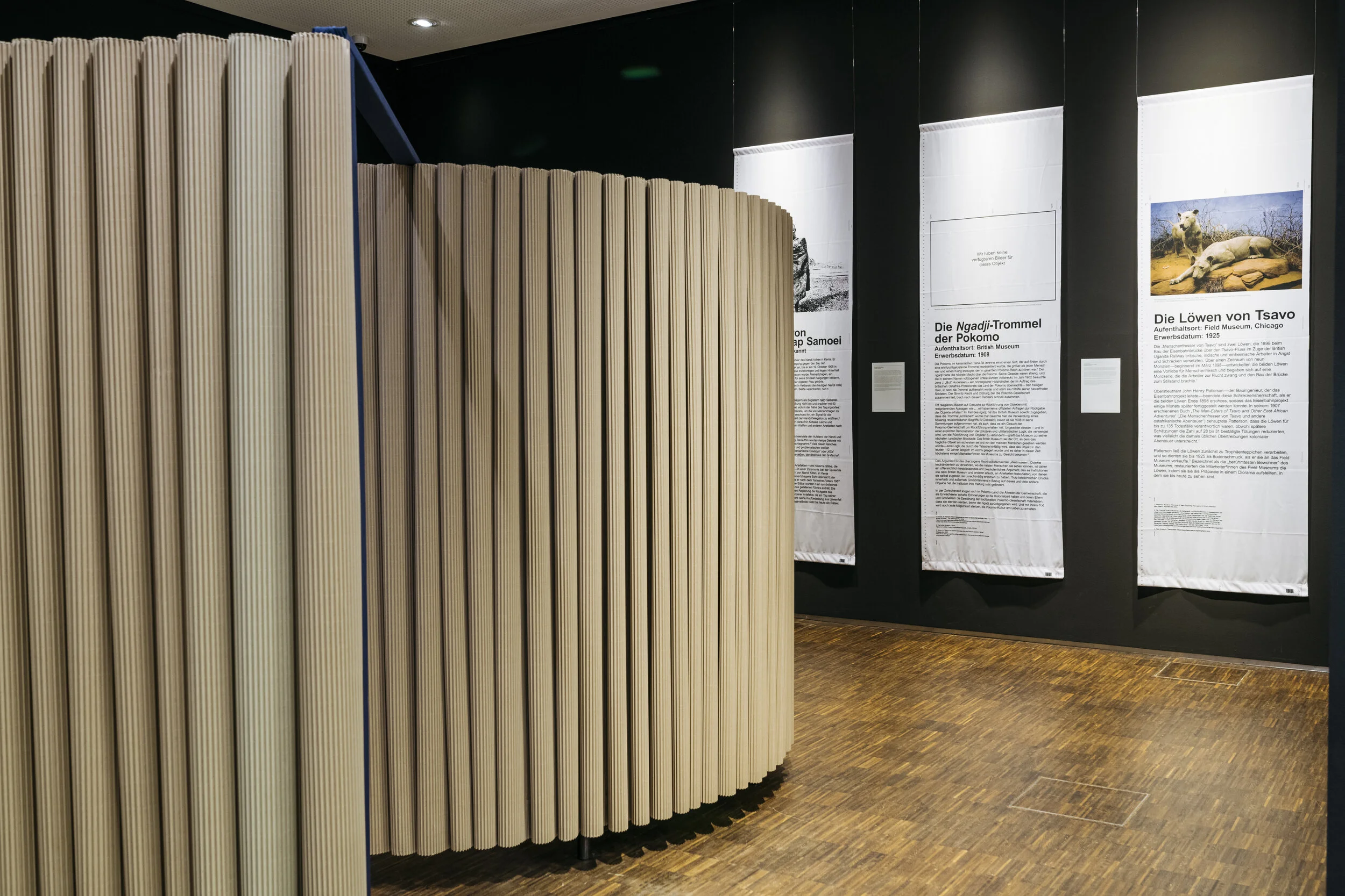 Ansicht des zweiten Ausstellungsraums/View of the second exhibition room