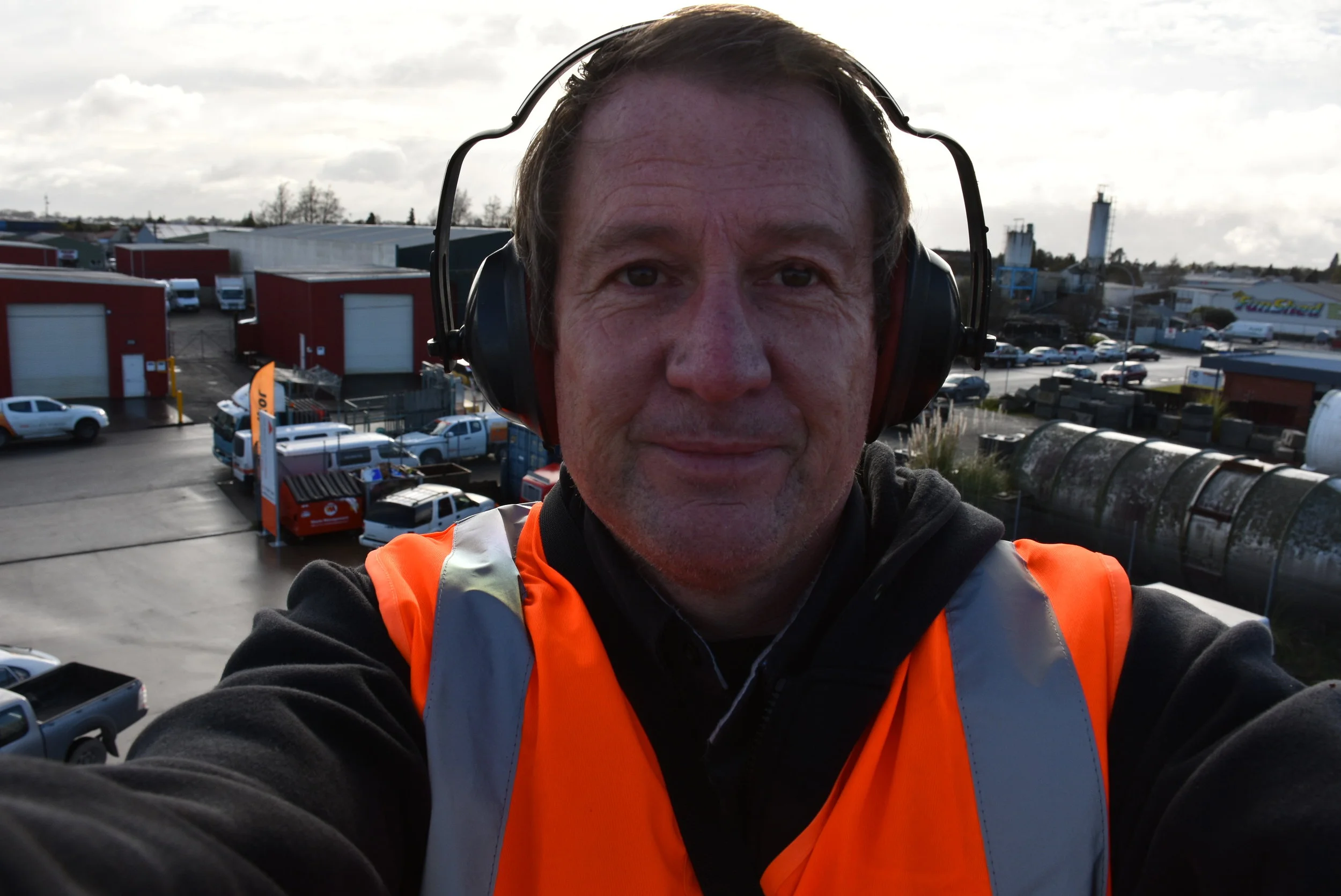 Desmond working at heights.JPG