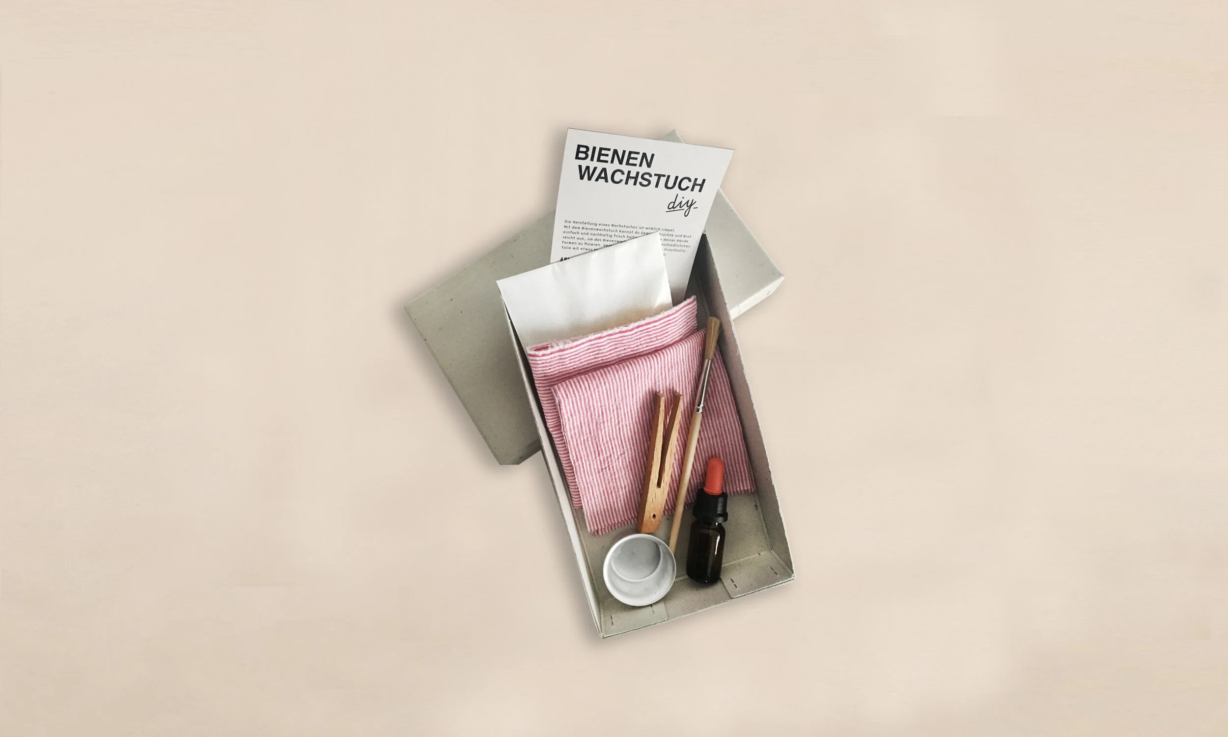 DIY-BIENENWACHSTUCH BOX