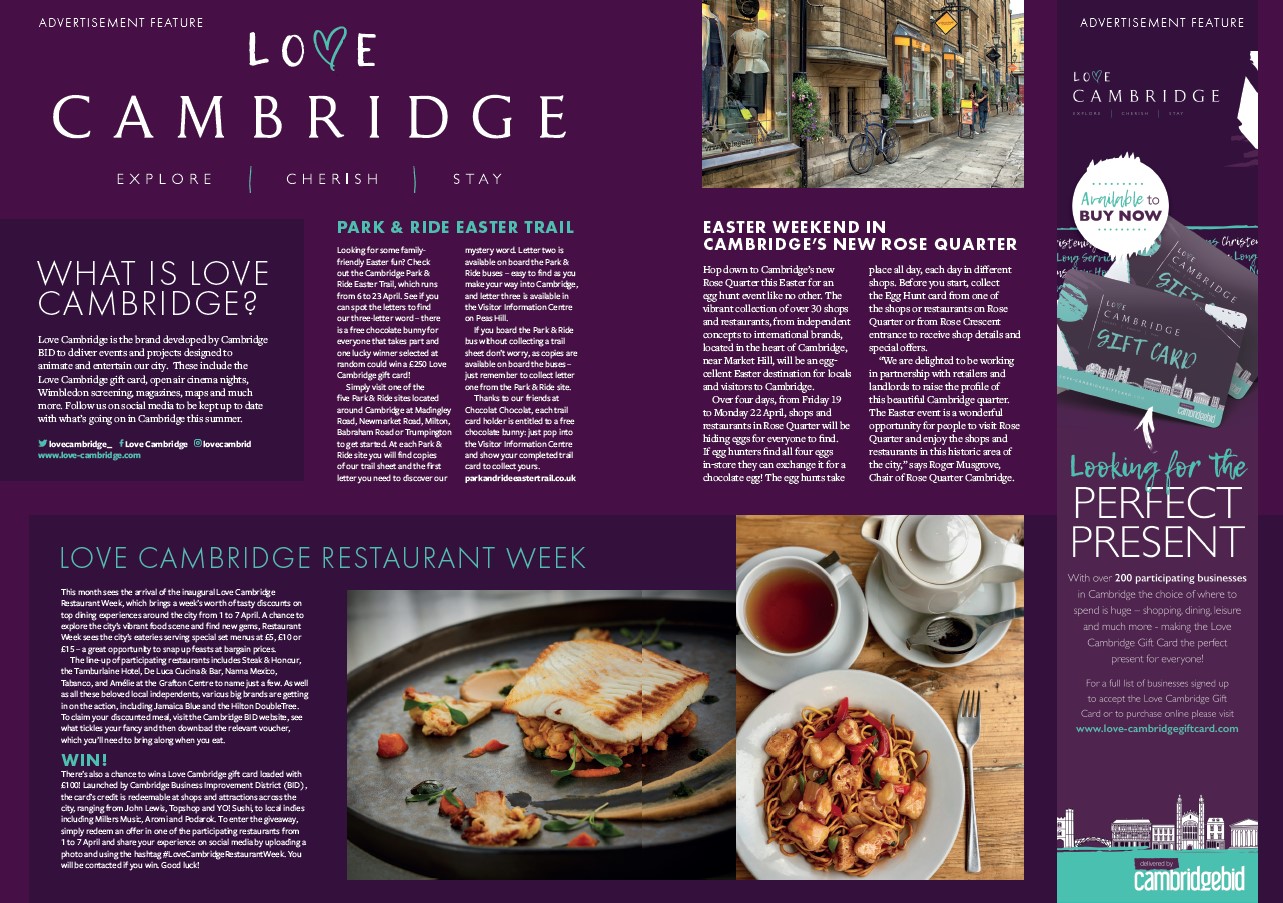 Cambridge Edition Coverage