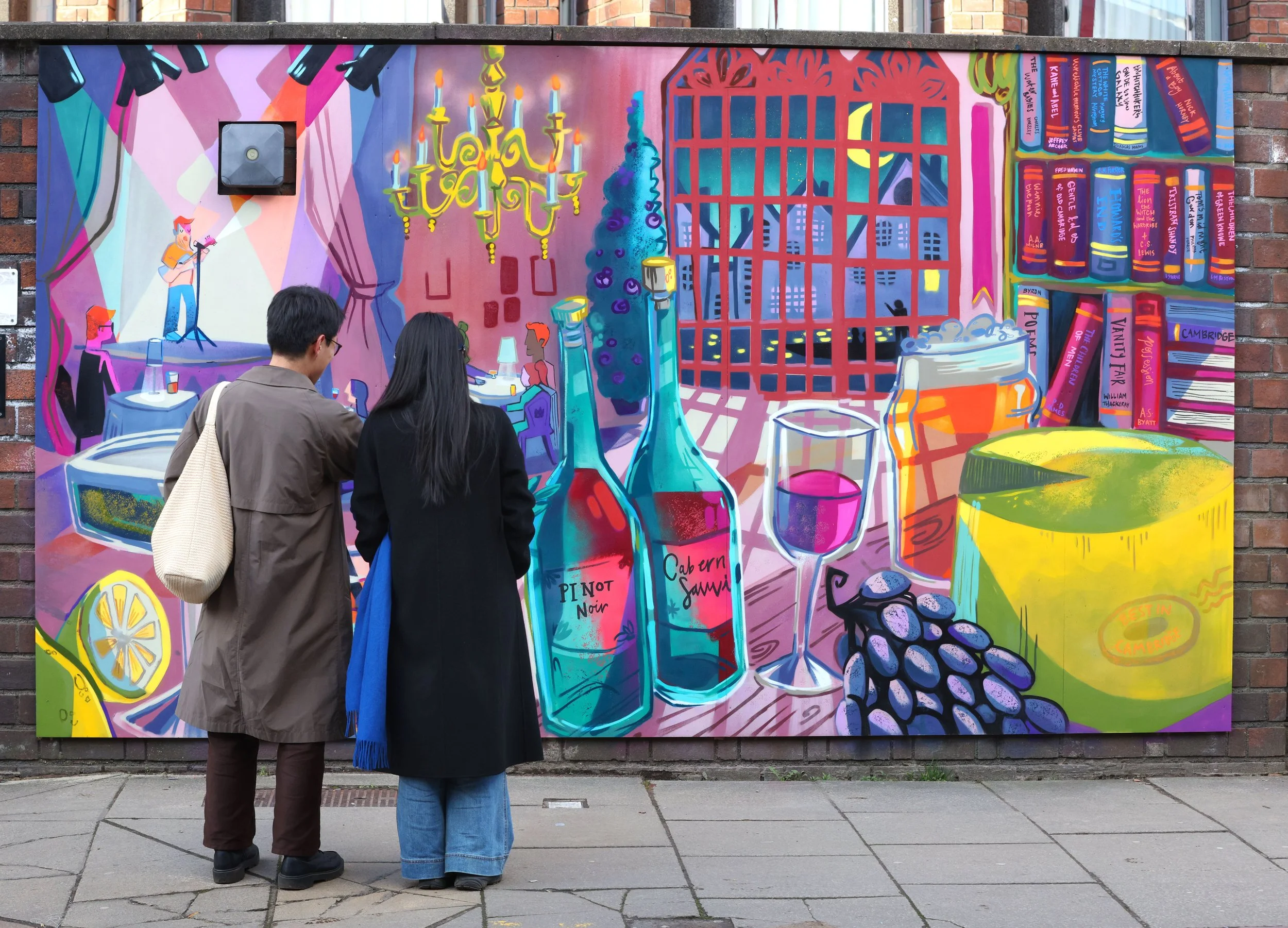 The King Street Mural is now complete!