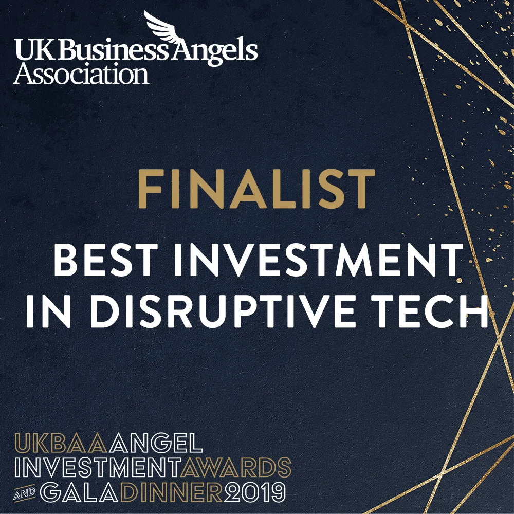 LettUs Grow named as a finalist for Best Investment in Disruptive Tech for 2019 UKBAA Investment Awards
