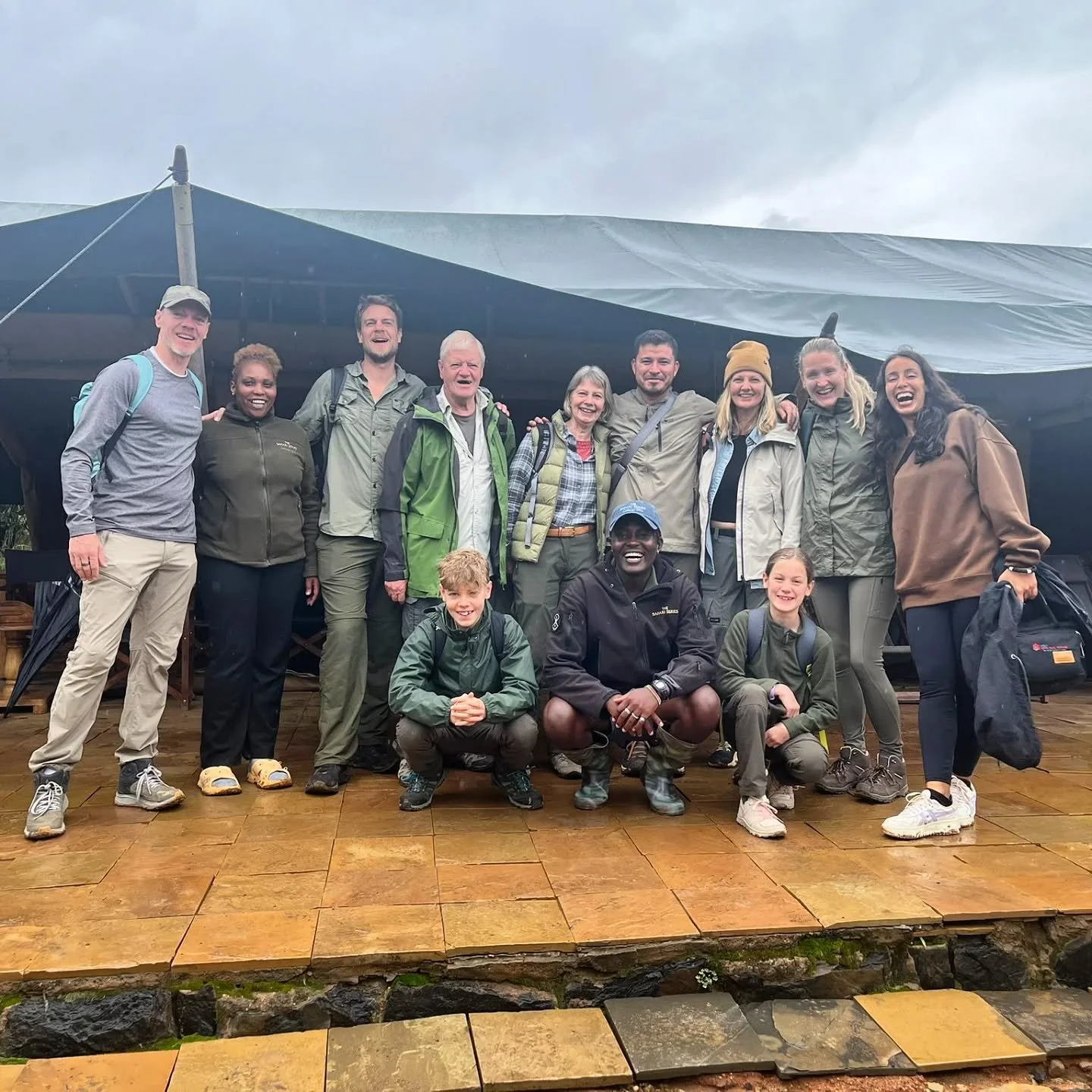 We don't let a bit of rain stop us having fun around here 🌧️ 😊! This wonderful family from the UK 🇬🇧 stayed with us for four nights this week and had a great stay - they were the lucky ones who saw the Big Five, rhinos 🦏 included! 

Life at Moon