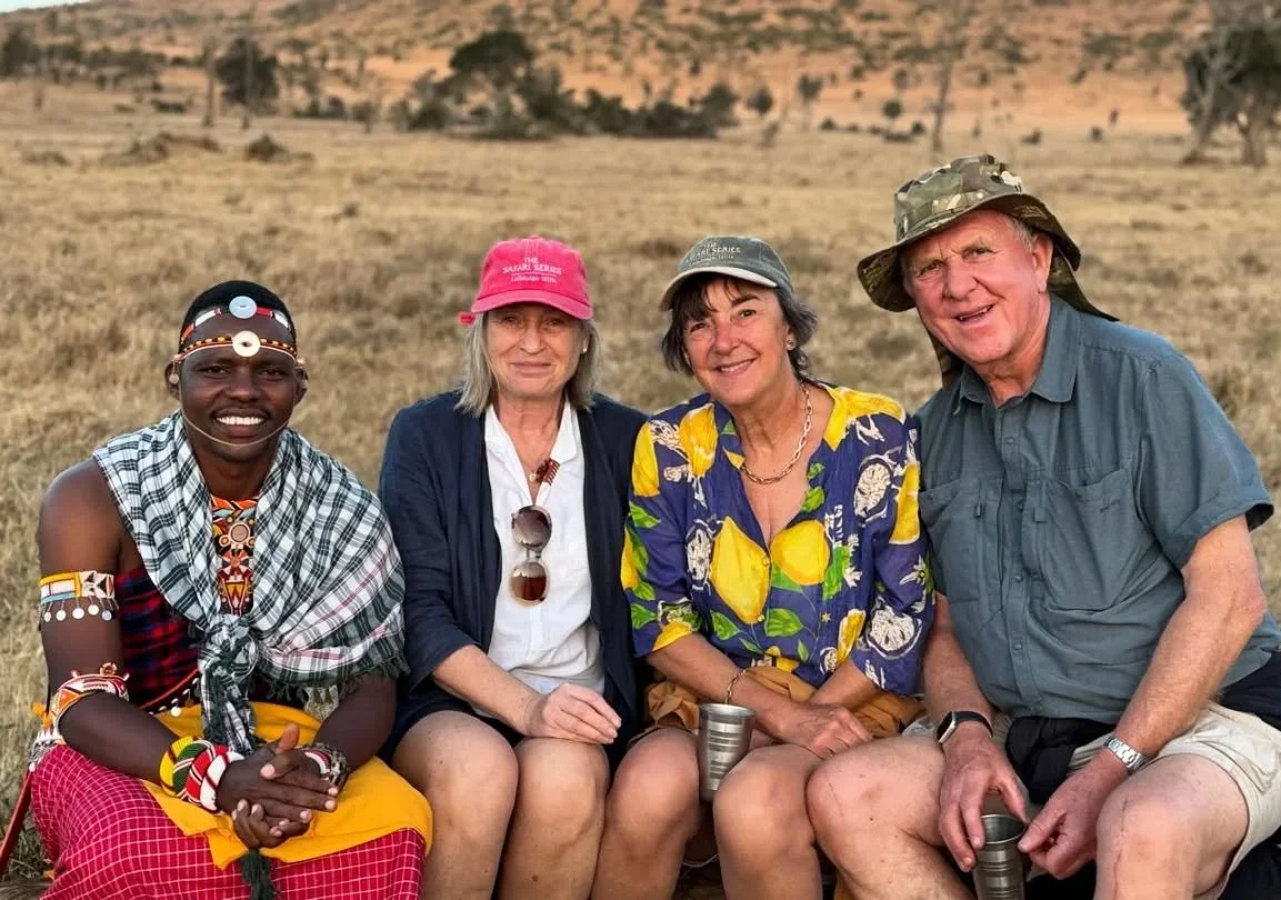 Happy faces across Lolldaiga 😁 this week as we welcome guests from all over the world. Since it's now half term, we are full to the brim with families and children. 

But let's not forget the more senior guests, who made the clever decision to come 