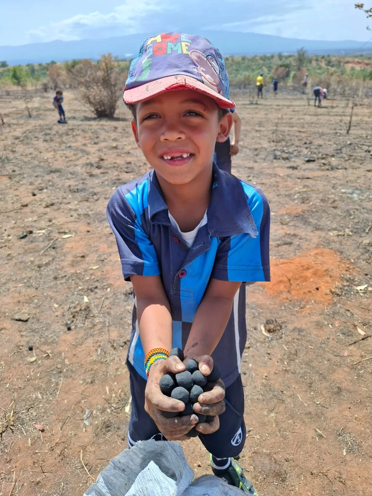 Welcoming Braeburn Nanyuki Year 1 students to Lolldaiga Hills to learn about fire safety