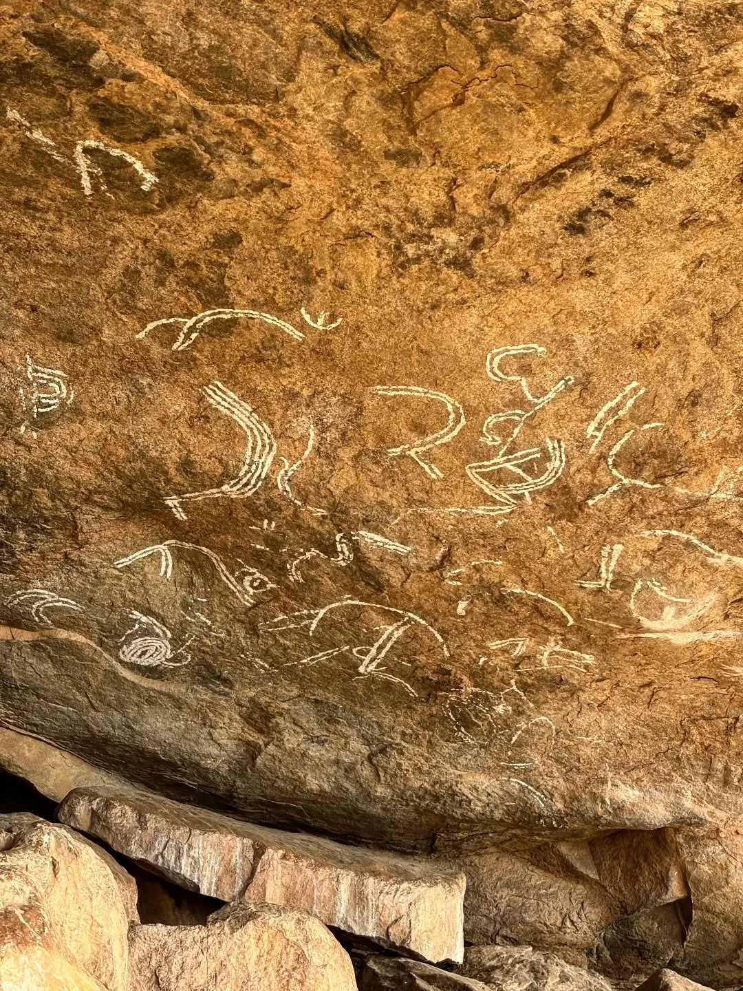 Walking through the bush to see the ancient African rock art that decorates Lolldaiga's rock shelters is truly a humbling experience; to be surrounded by the stories of those who traversed this area over the last thousand years puts perspective to ou