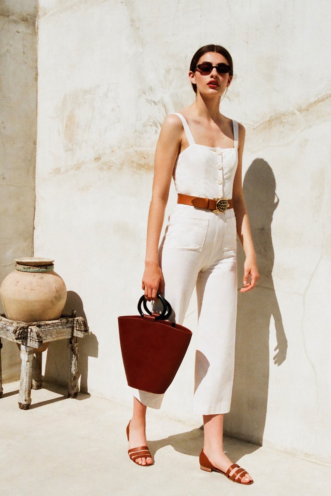 So you can imagine our joy at hearing the brand is launching its first footwear range. According to WWD , Staud shoes we be available to purchase from 25th February on the brand’s site as well as via Net-a-porter. Helmed by co-founders Sarah St