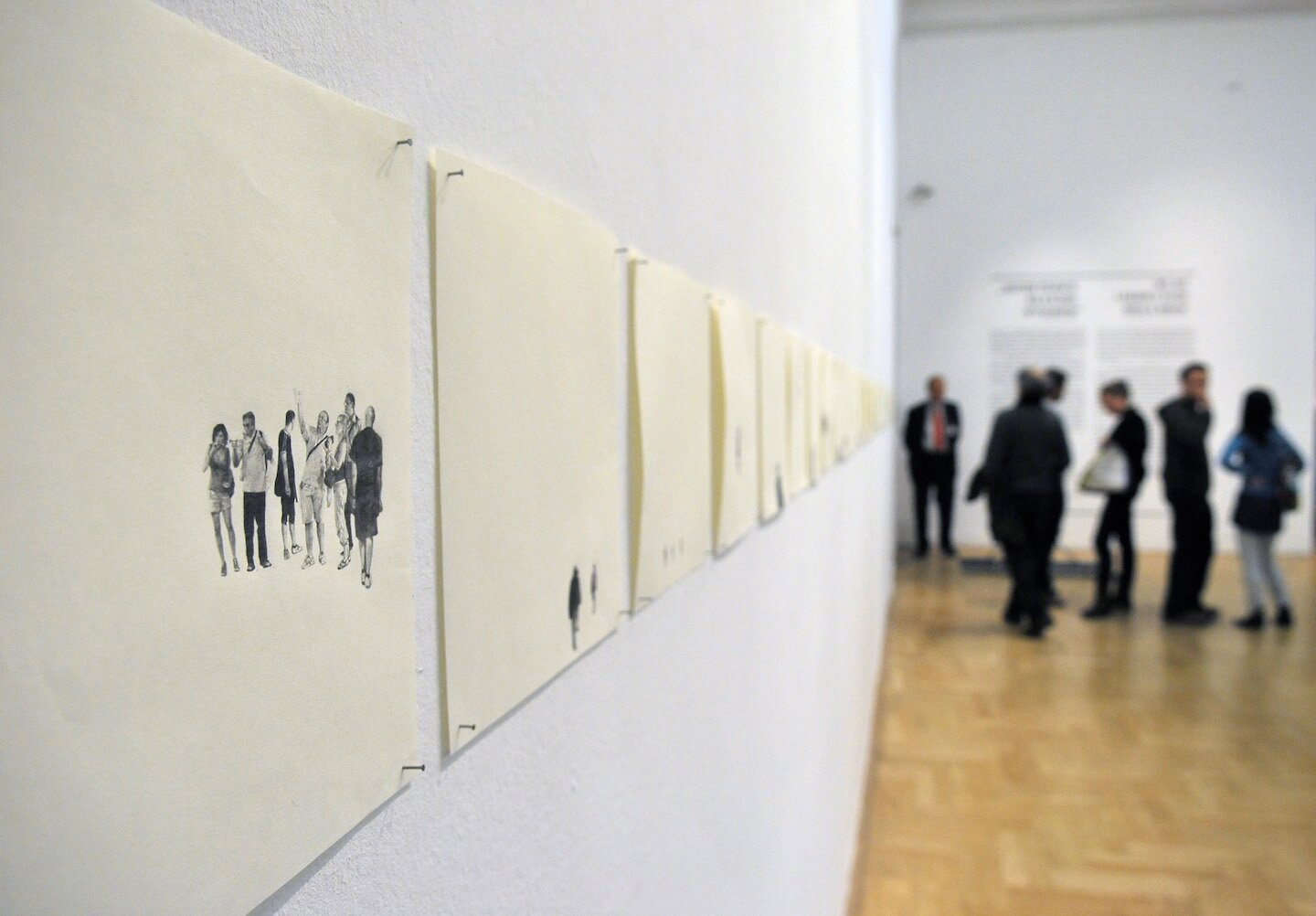   Studies on Looking , 2011. Installation view from the exhibition  No No, I Hardly Ever Miss a Show , Zachęta National Gallery of Art, Warsaw, 2011. Image courtesy of Zacheta National Gallery of Art. Photo credit: Marek Krzyżanek, Agencja Medium.   