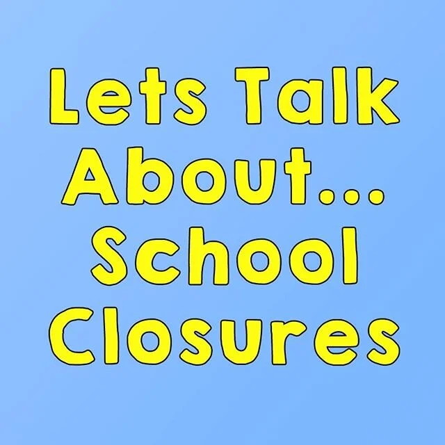 Let&rsquo;s Talk About&hellip; School Closure.

The schools are closed until what could be September. That is a LONG time to be out of education, routine and community. The pressure on parents to home school and keep routine can be pretty daunting to