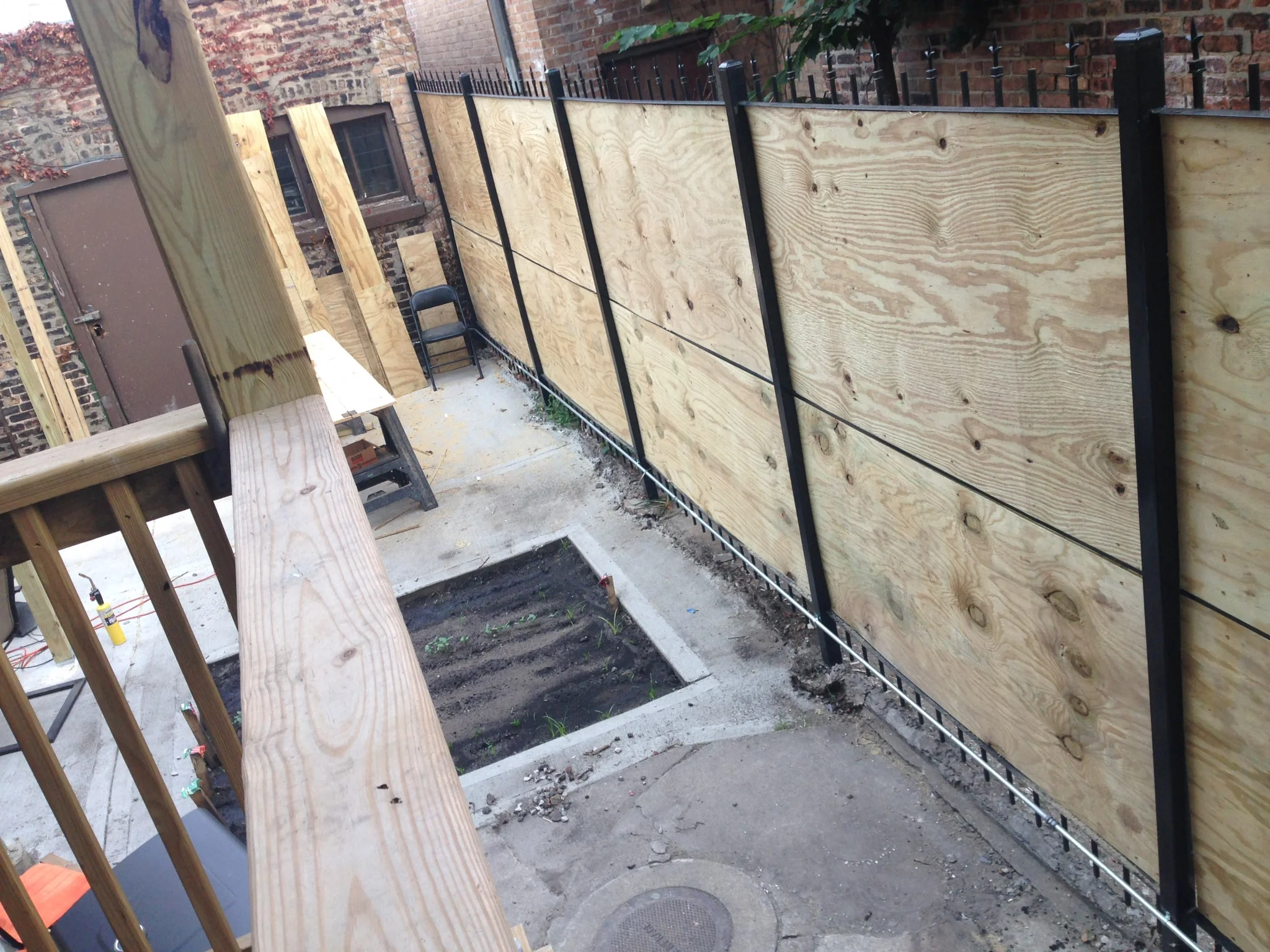 Secure Backyard Fence