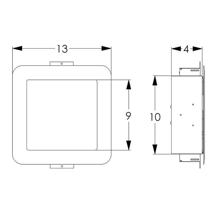 Ceiling and Recessed Emergency Lighting — Astralite Premier Purveyor