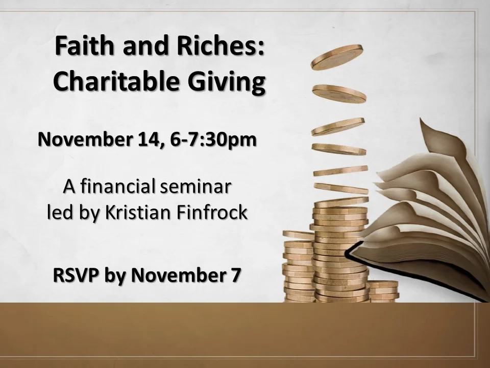 Faith and Riches: Charitable Giving