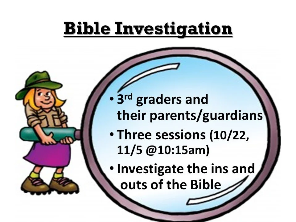 Bible Investigation