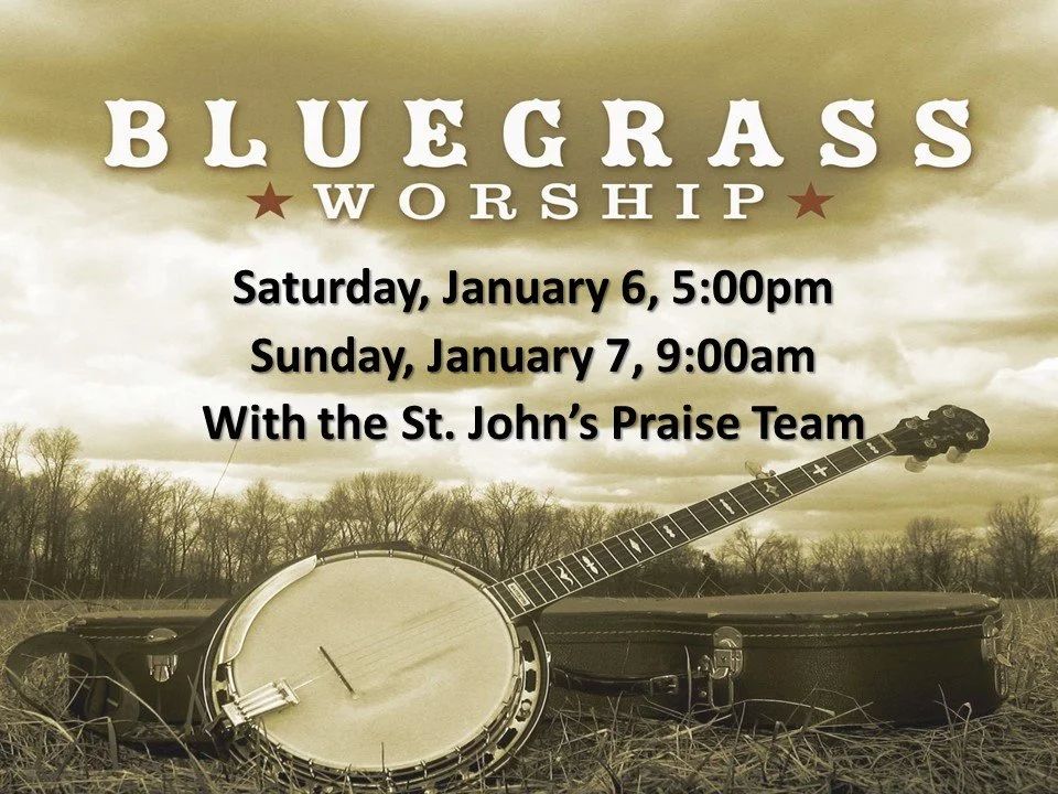 Our annual Bluegrass Worship Weekend