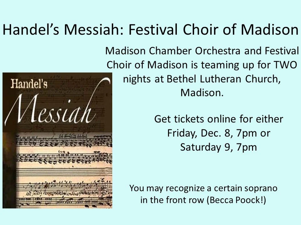 Handel’s Messiah: Festival Choir Madison