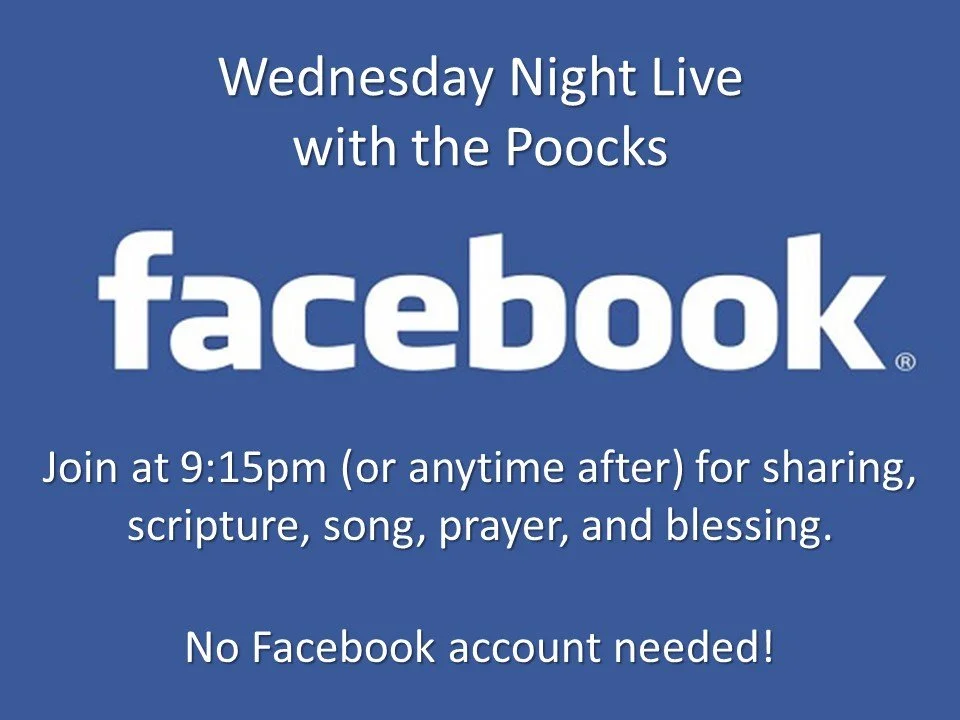 Wednesday Night LIVE with the Poocks 