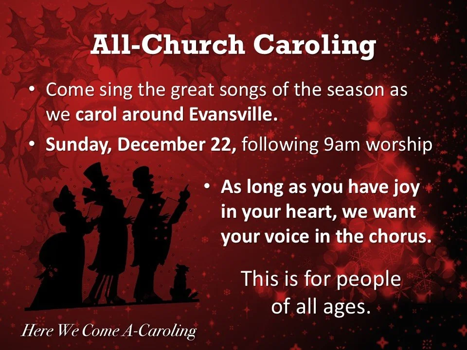 All-Church Caroling