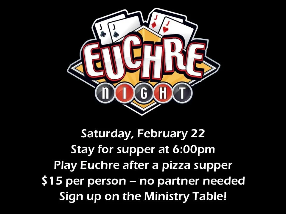 Euchre night  