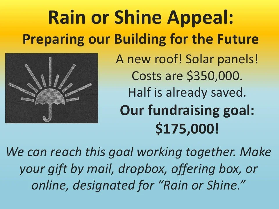 Rain or Shine Appeal
