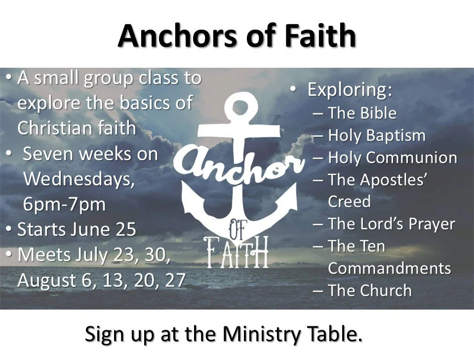 Anchors of Faith