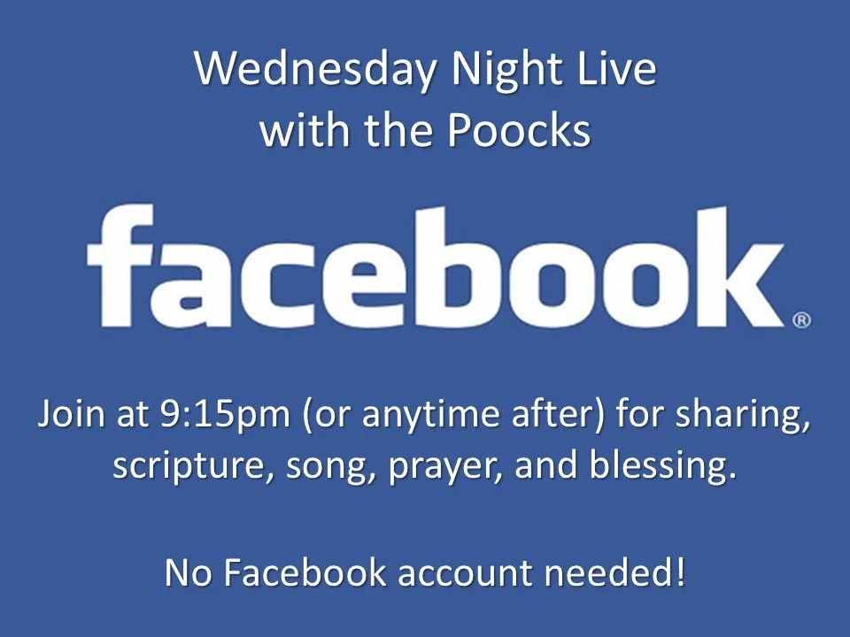 Wednesday Night LIVE with the Poocks 