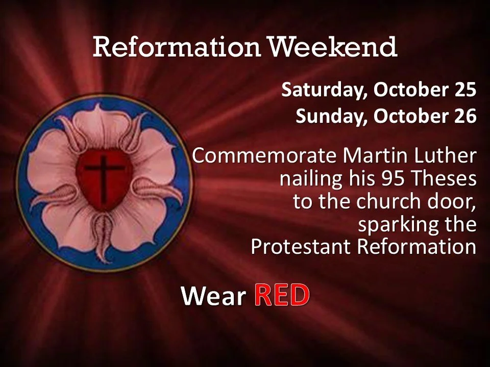 Reformation Weekend