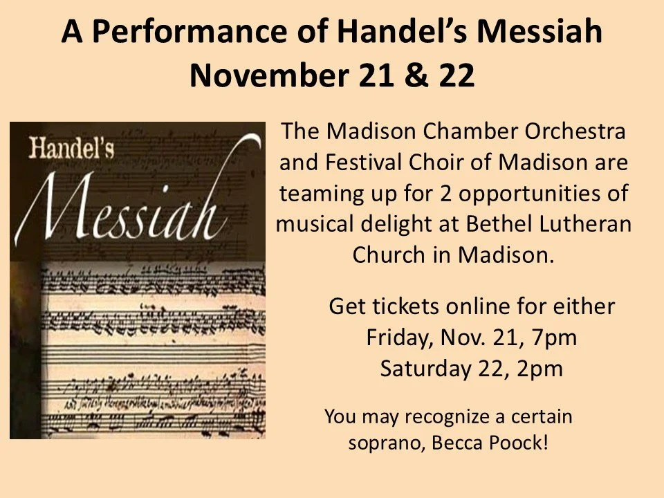 Handel’s Messiah: Festival Choir Madison