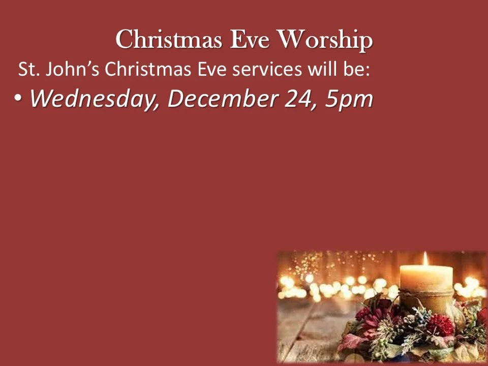 Christmas Eve Worship 5pm service