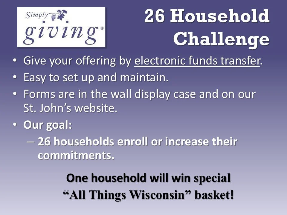  Simply Giving 2026 Challenge