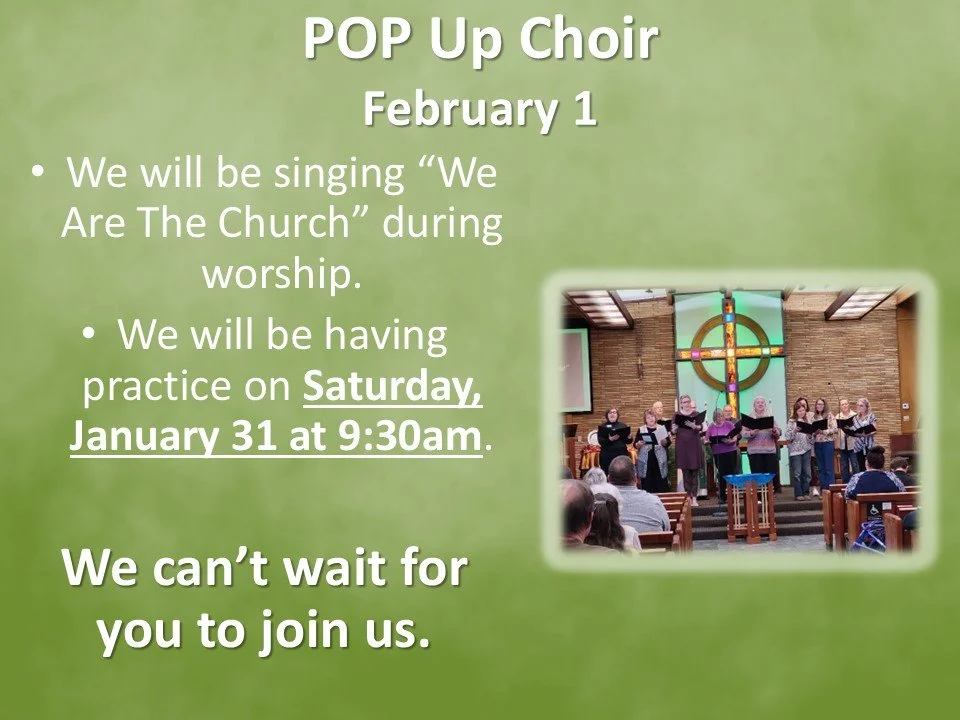 POP Up Choir