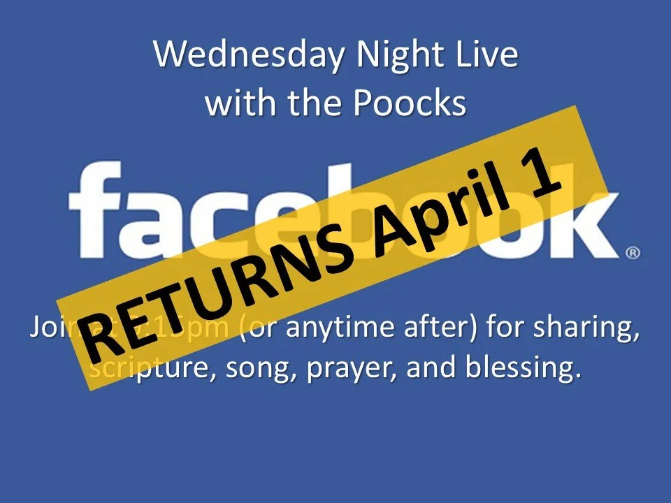 Wednesday Night LIVE with the Poocks 