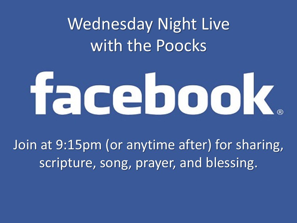 Wednesday Night LIVE with the Poocks 