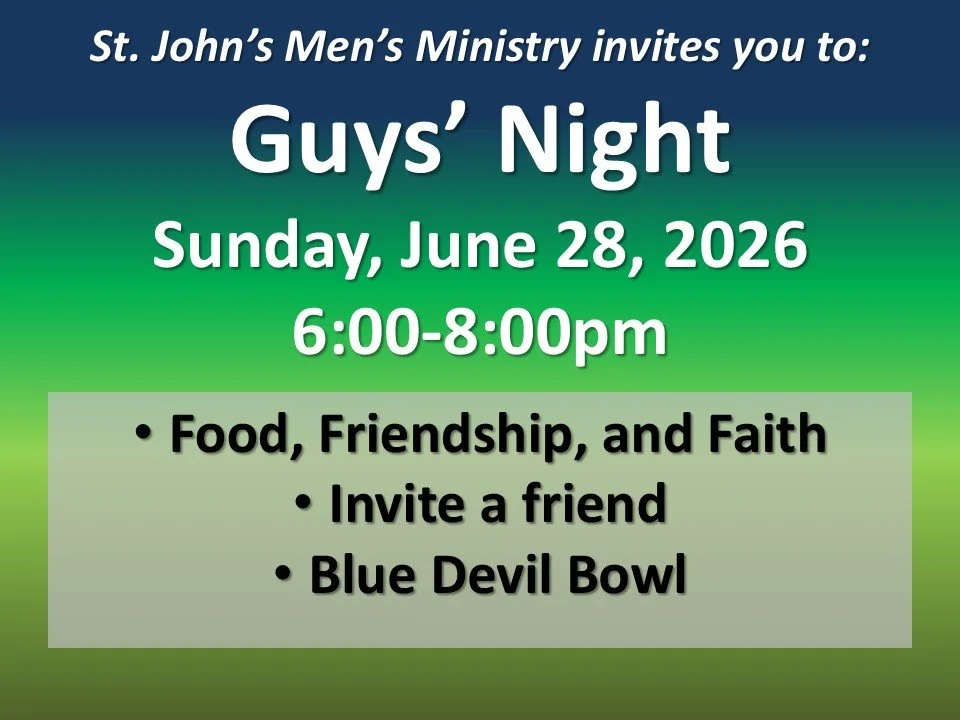 Guy's night