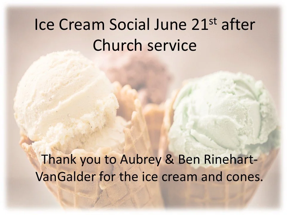 Ice Cream Social 
