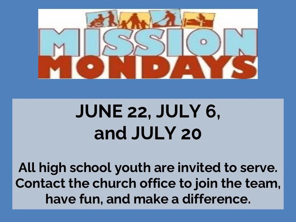 Mission Monday's