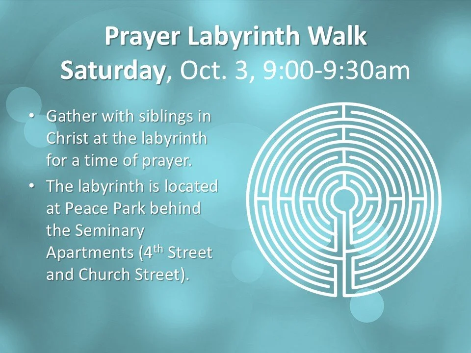 Prayer Labyrinth Walk
