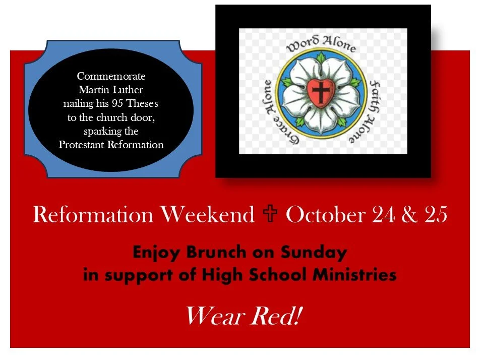 Reformation Weekend 