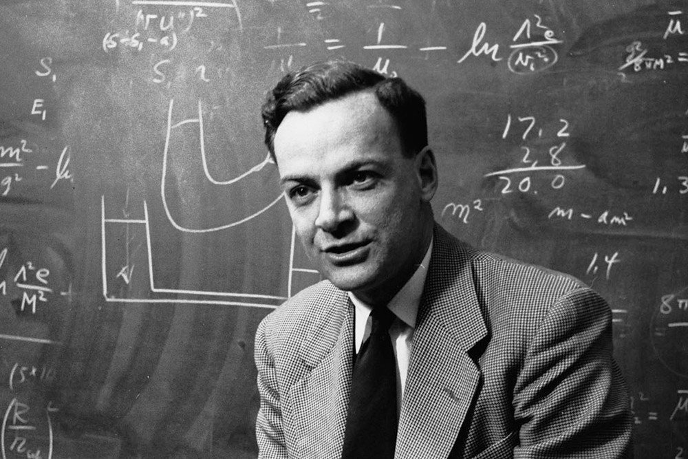 Physicist Richard Feynman