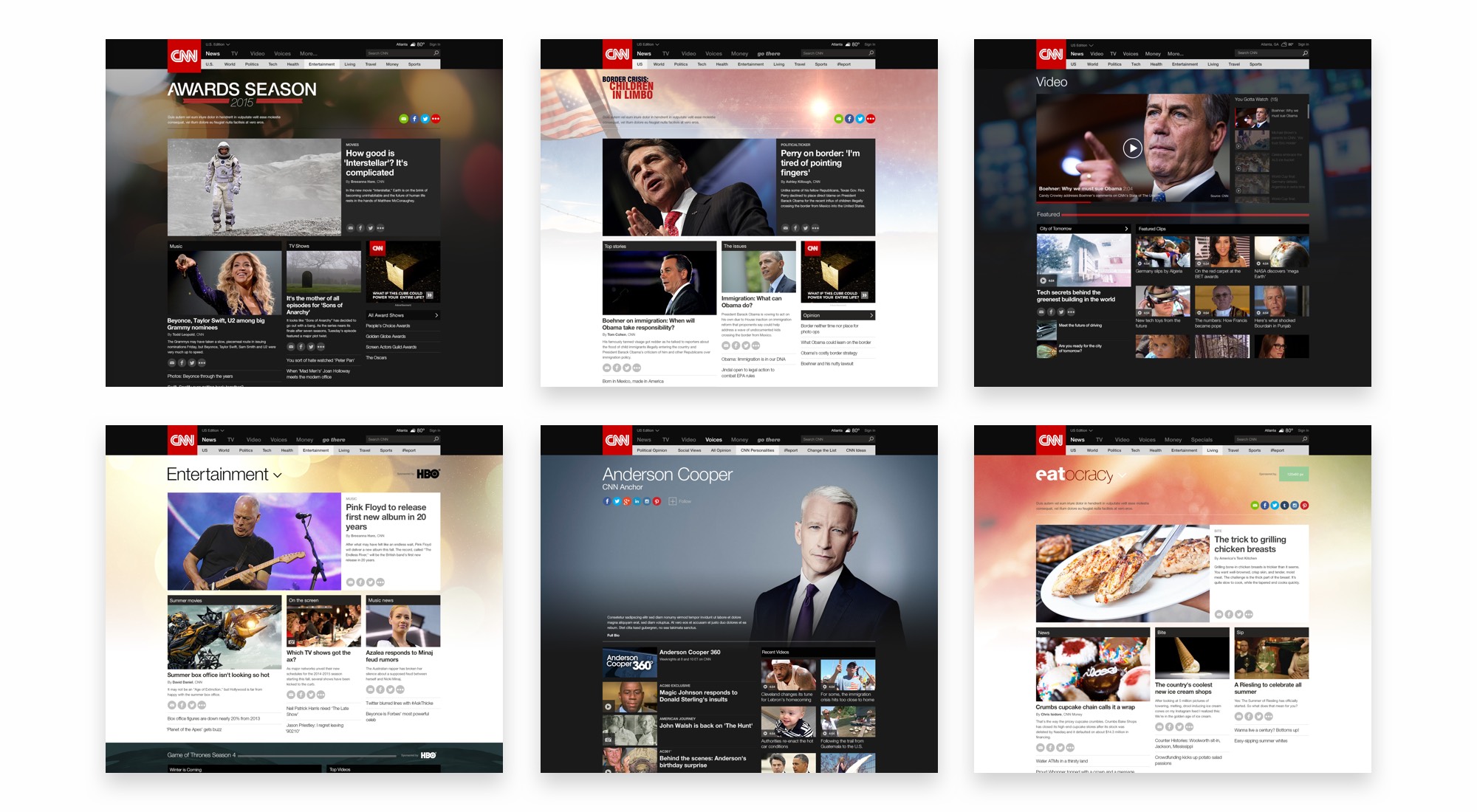 Beautiful, new digital destinations