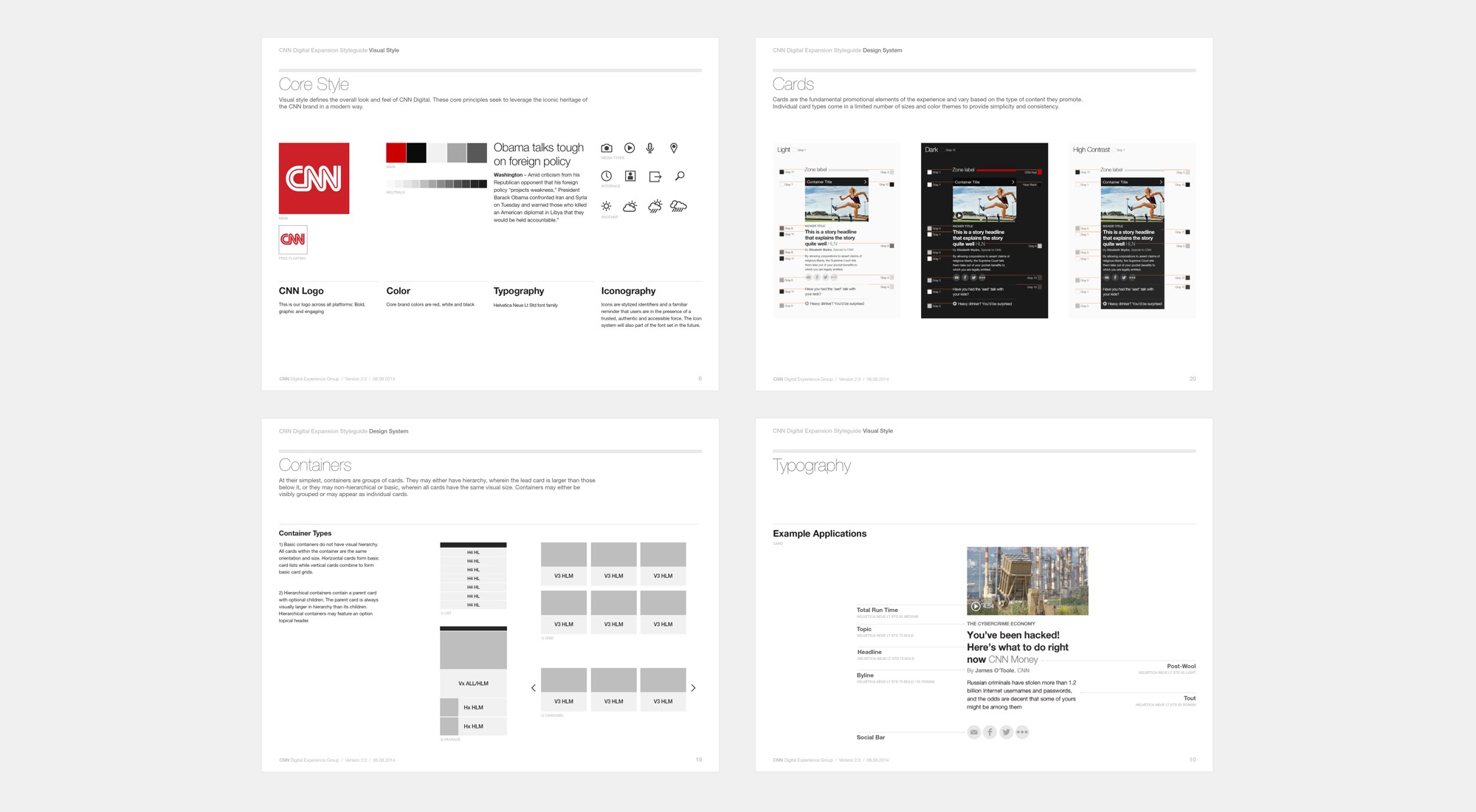 Updated visual language to deliver a fresh, modern look
