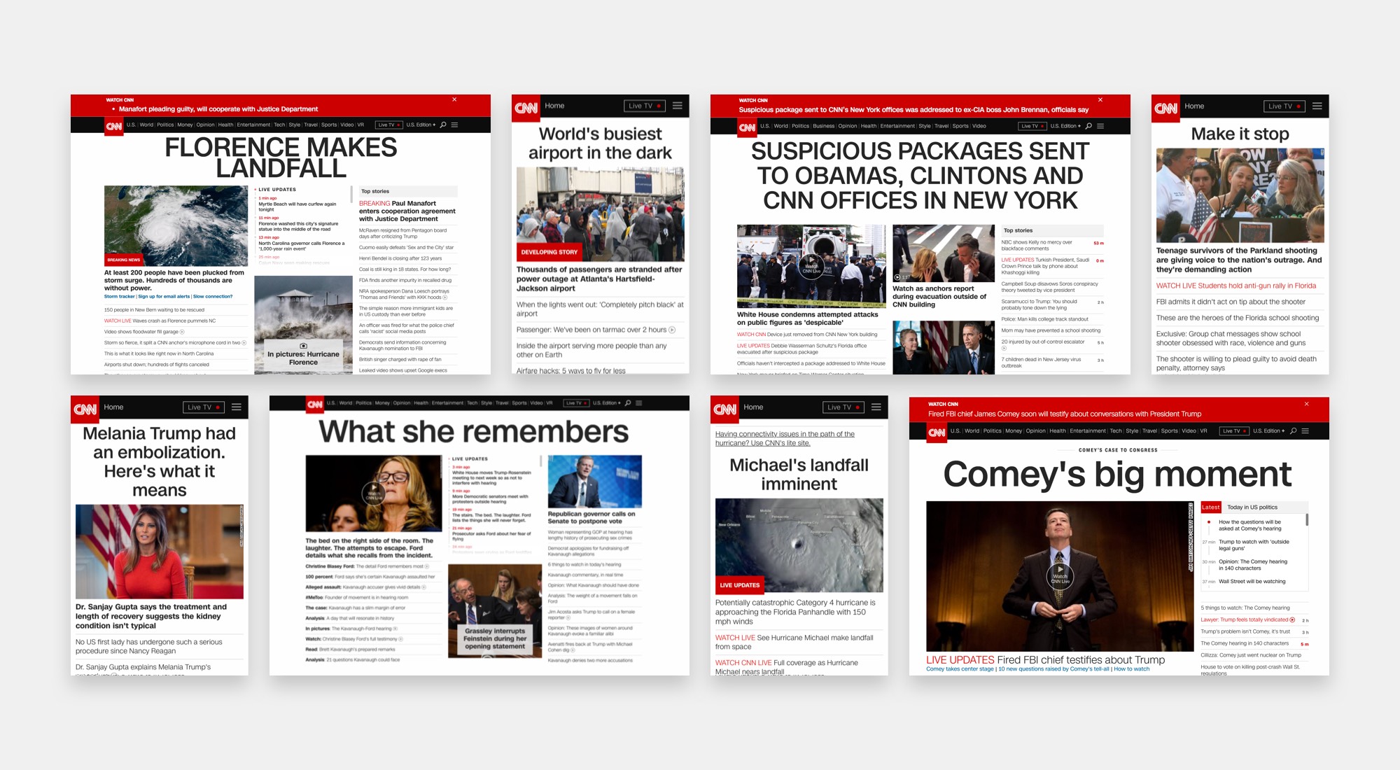 Evolution of the world's most powerful homepage