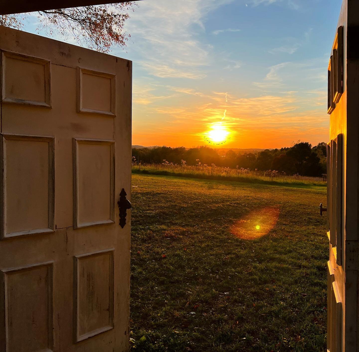 Imagine this view after saying your vows! Our farm has some of the best sunset vistas around. We are still booking 2023 and 2024, reach out for info!
