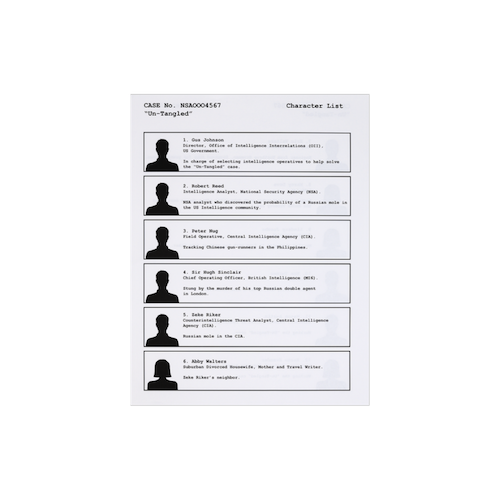 Suspect List