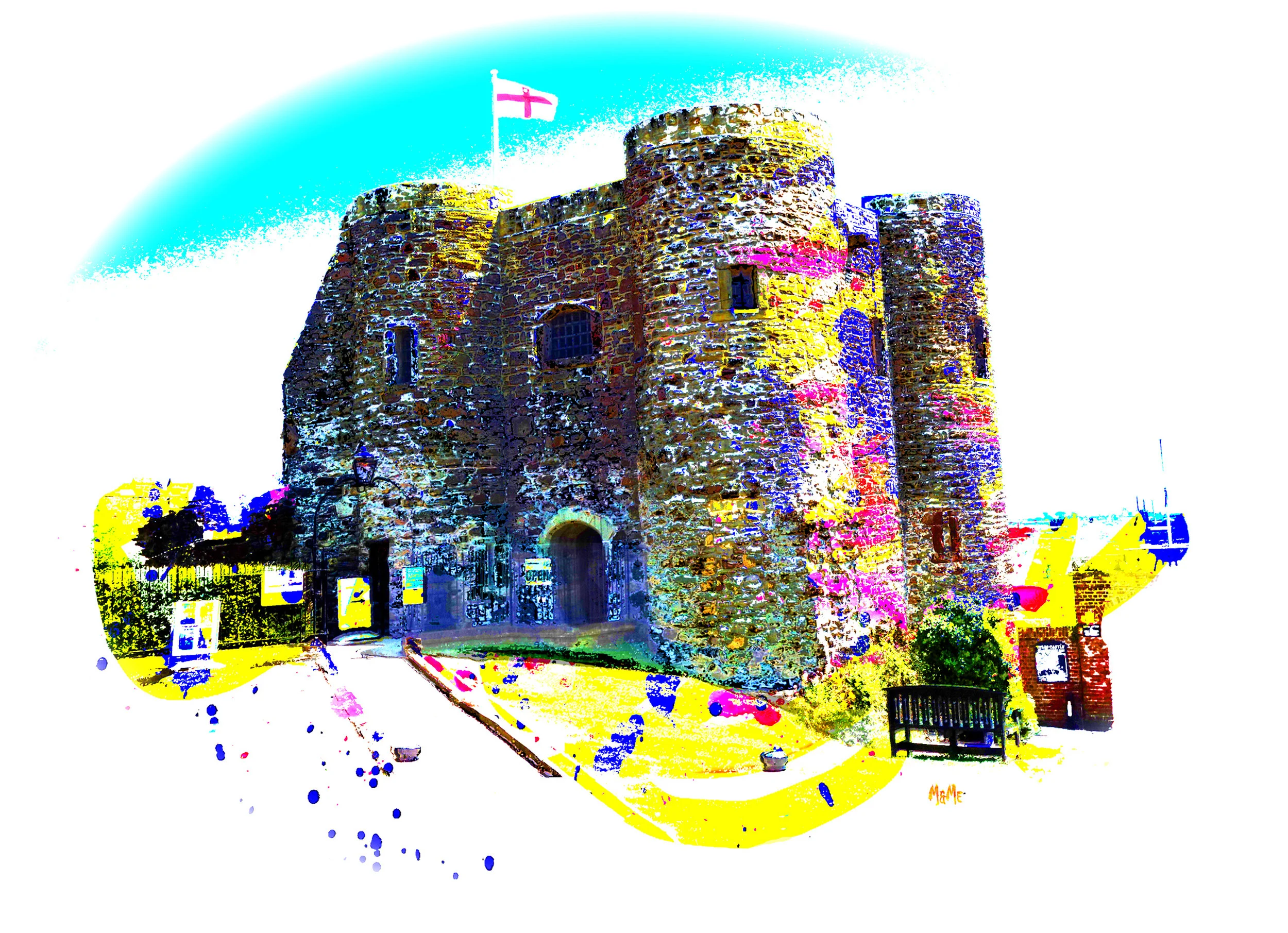 Rye Castle Three Lions