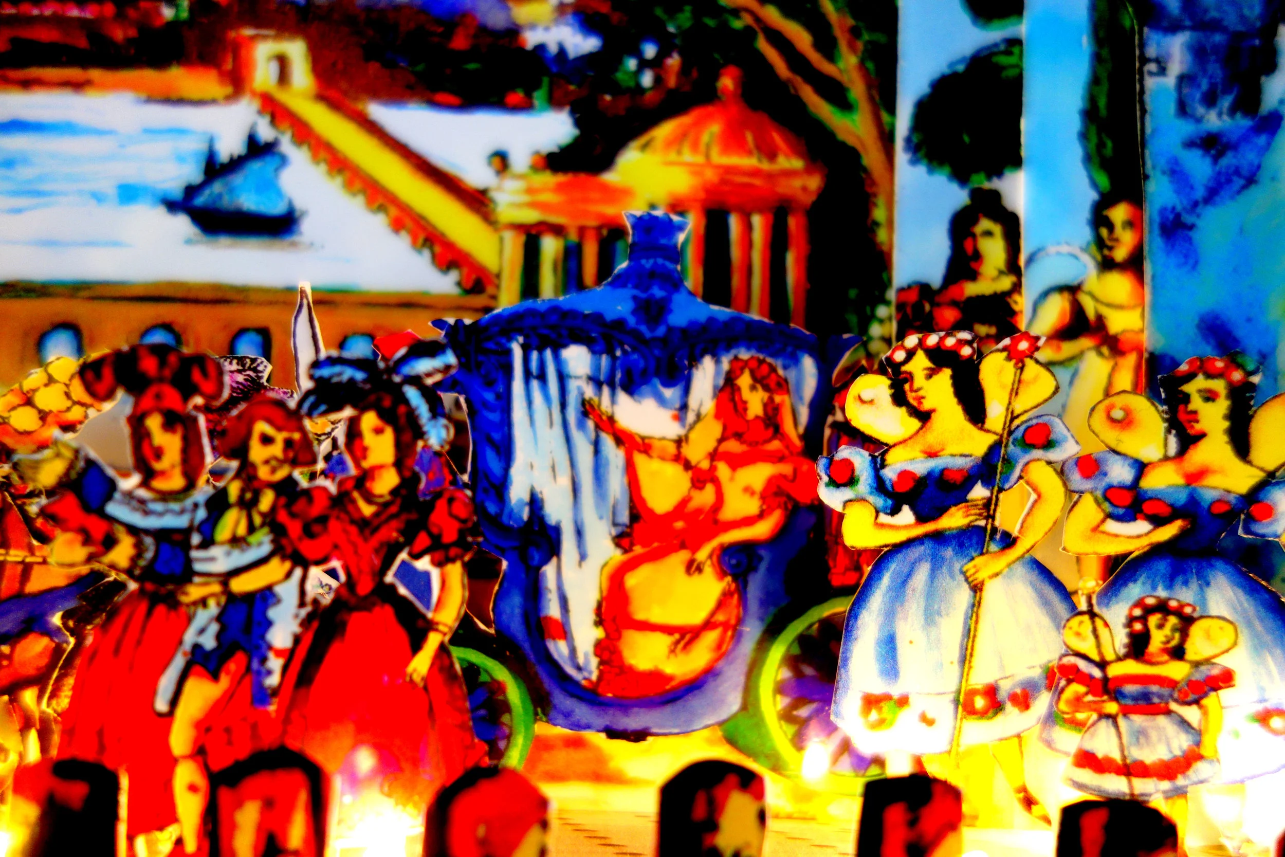 Cinderella Carriage Party Scene(illuminated)