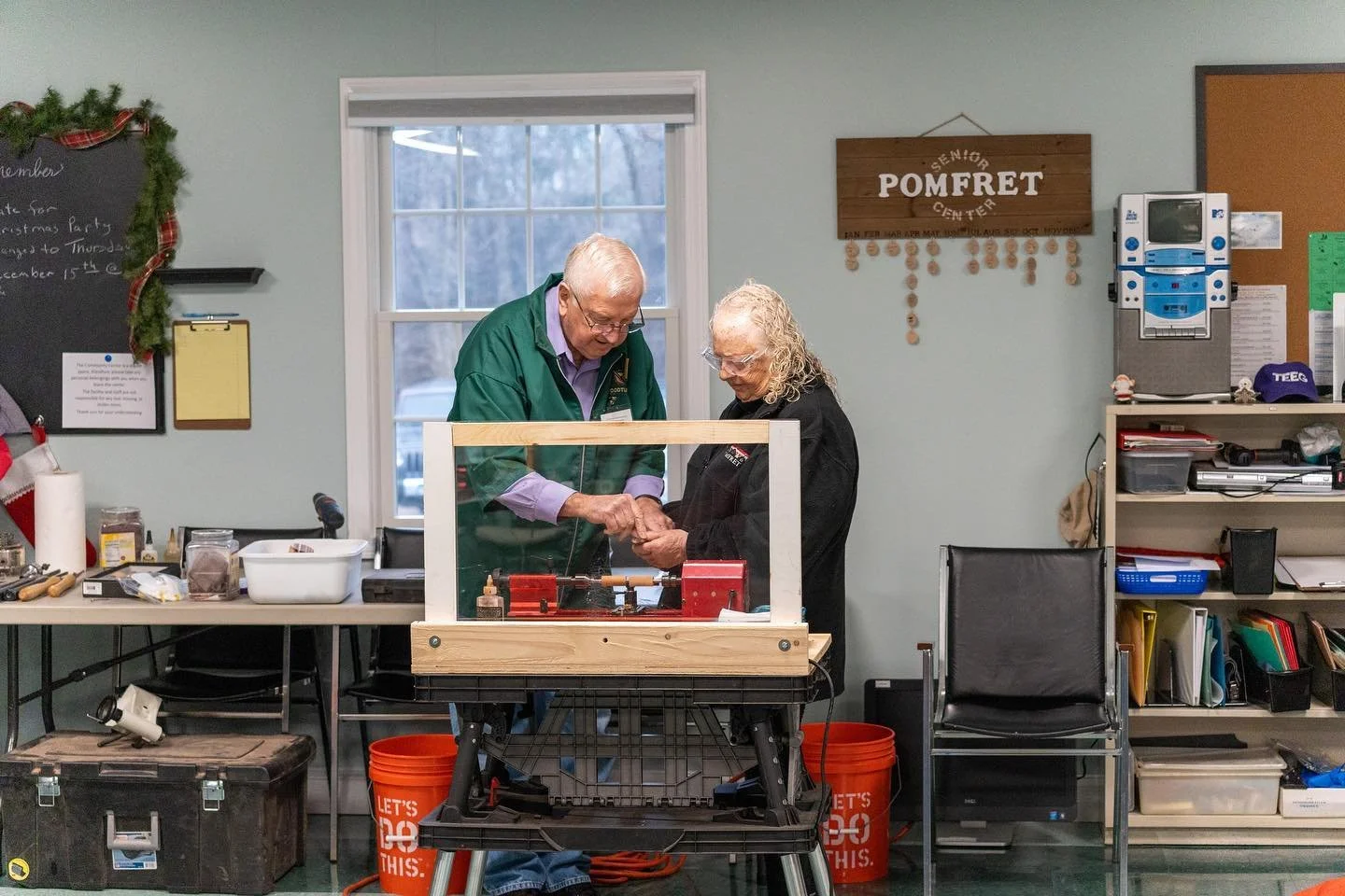 A few photos from our pen turning event in Pomfret. Thank you to all that were able to attend.