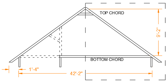 Structural Drawing with Dimensions