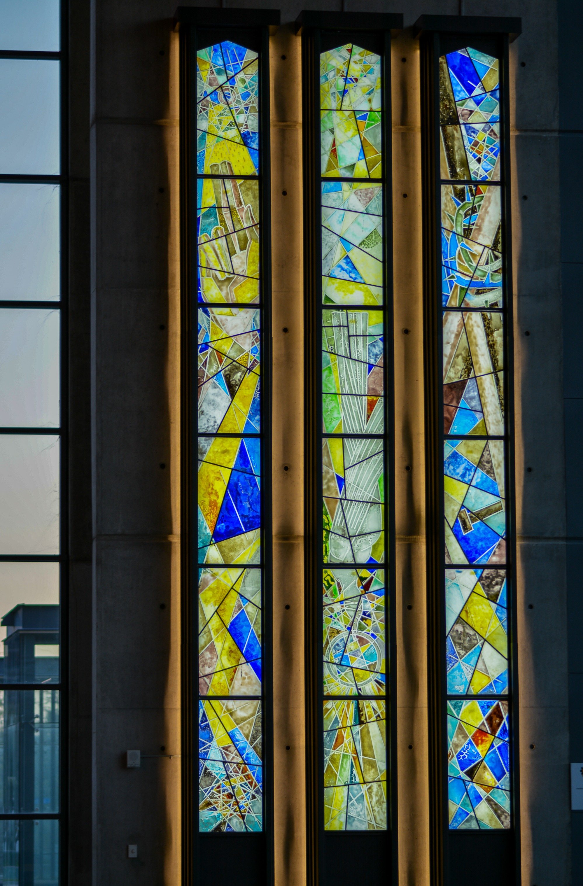 Windows at the Moody Performance Hall