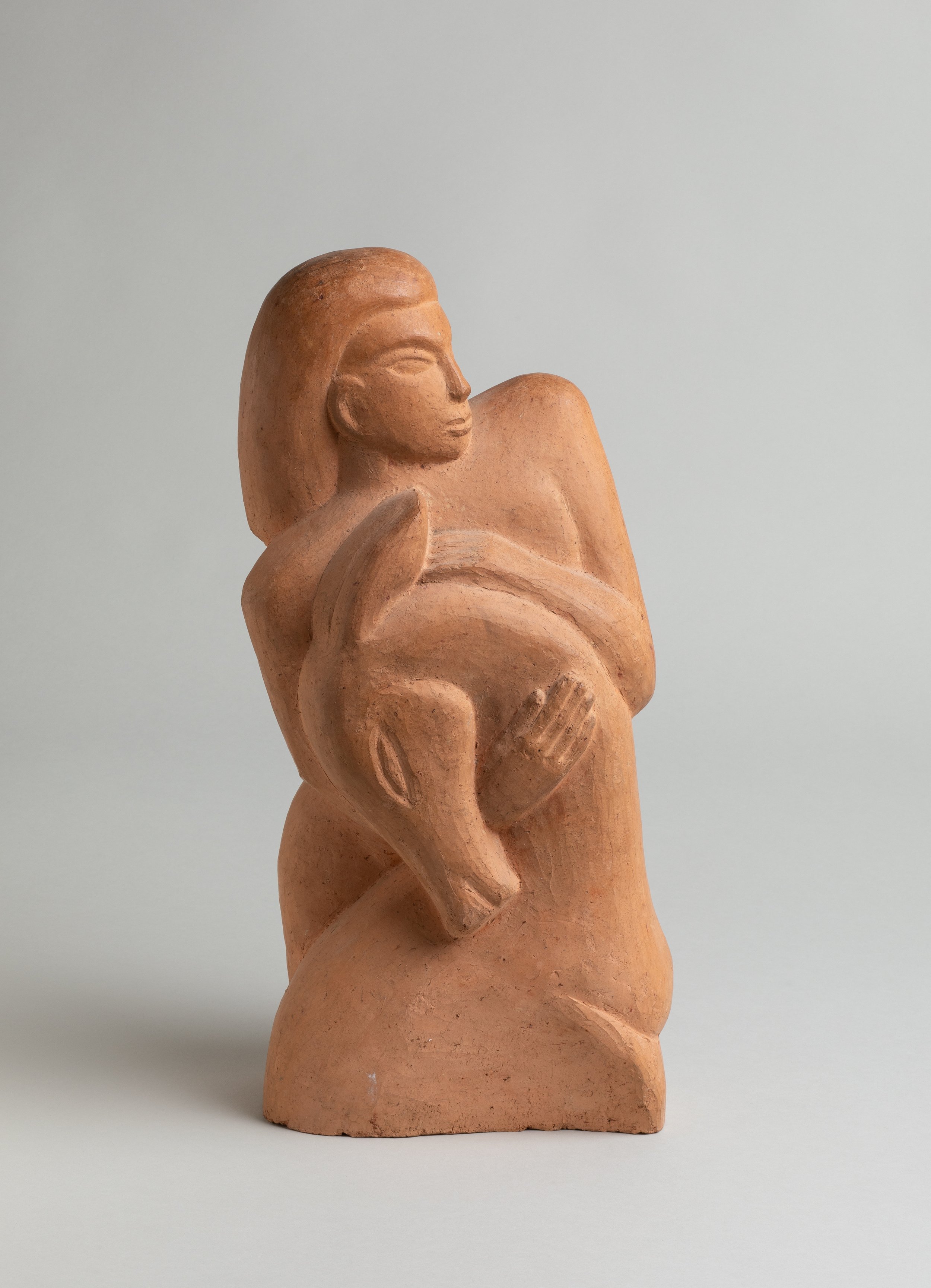 Untitled (Woman holding a deer)