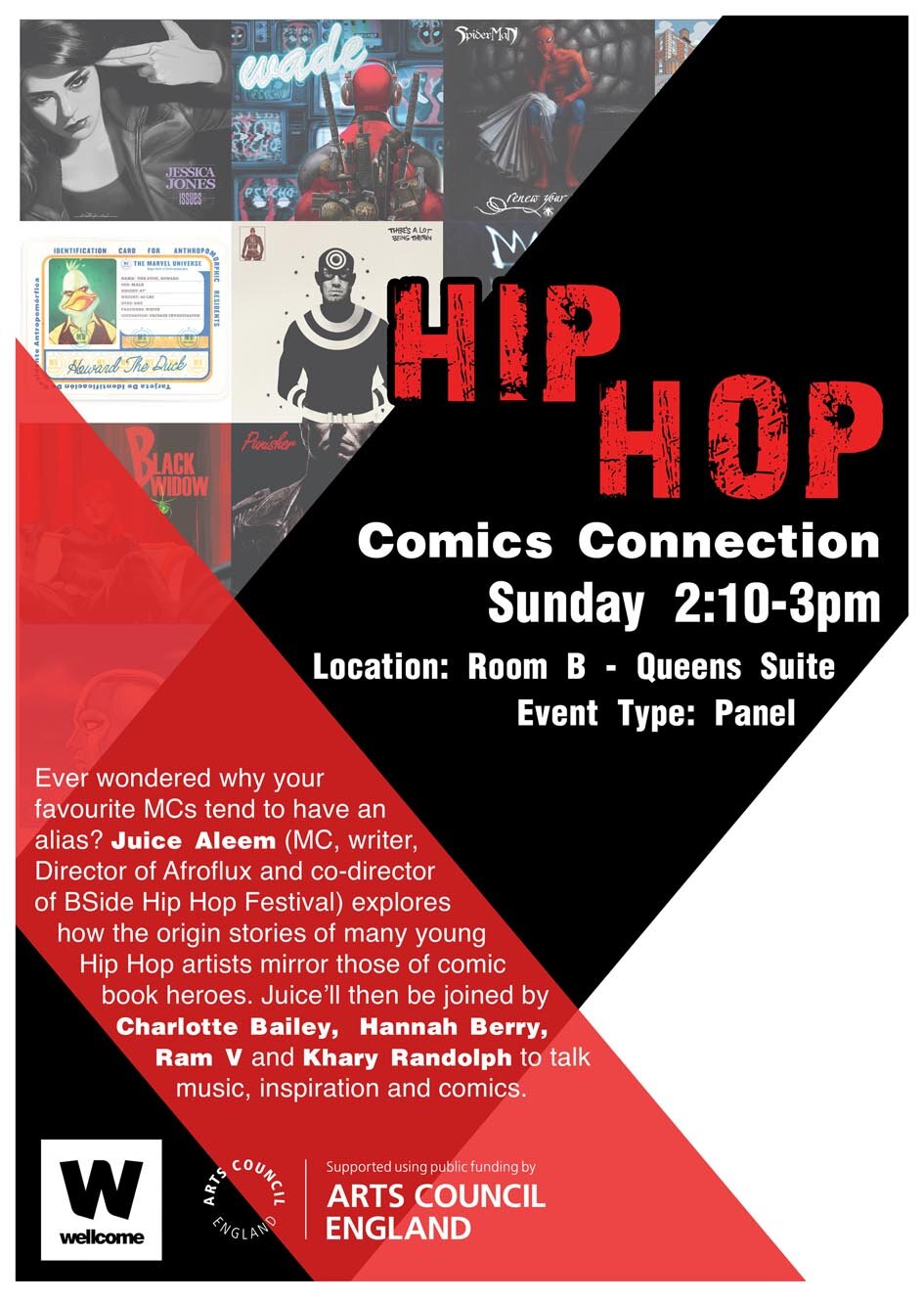 Hip Hop Comic Connection @ Thought Bubble 2019